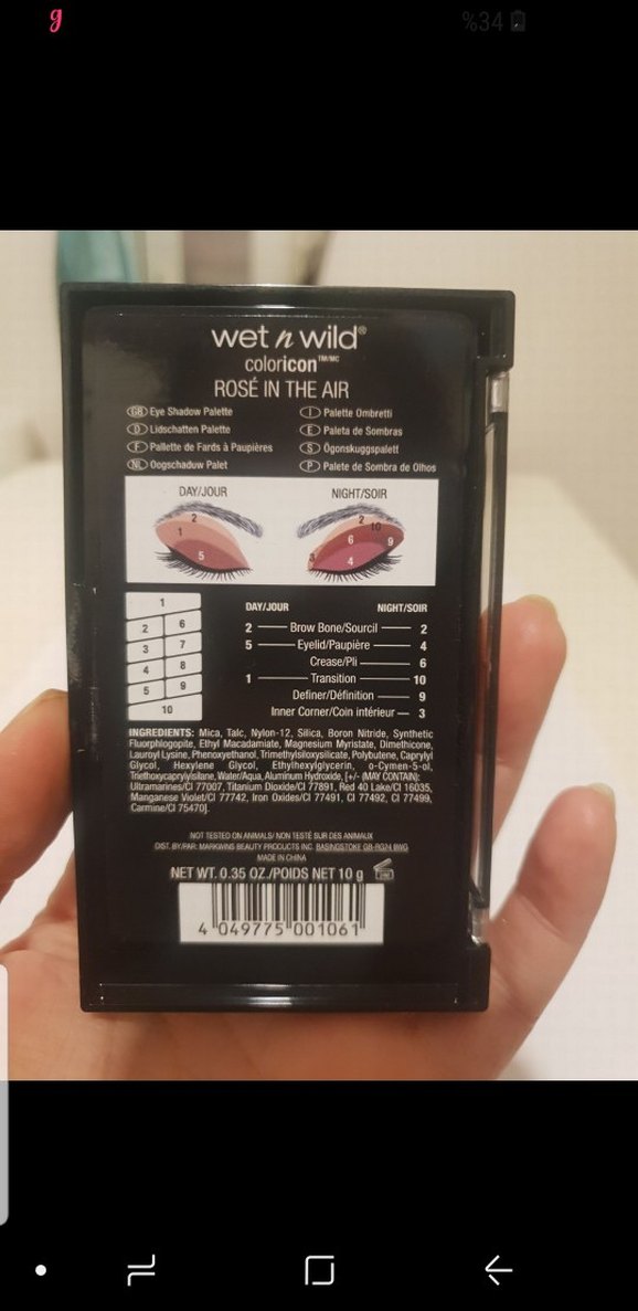 Wet n Wild Coloricon Rose In The Air Göz Farı Paleti - Görsel 4