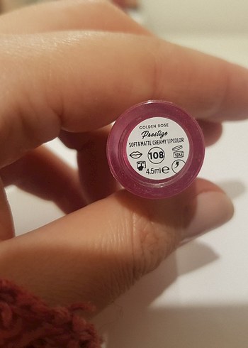 Golden Rose Prestige Likit Ruj 108 - Görsel 2