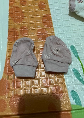 Nakışlı Pembe Kız Bebek 4'lü Kıyafet Seti - Görsel 6