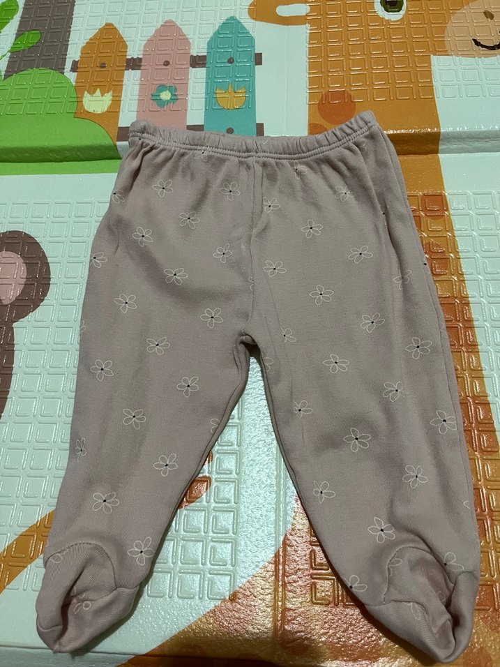 Nakışlı Pembe Kız Bebek 4'lü Kıyafet Seti - Görsel 3