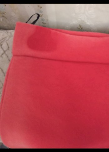 Kırmızı Drapeli Kadın Kalem Etek - Görsel 5