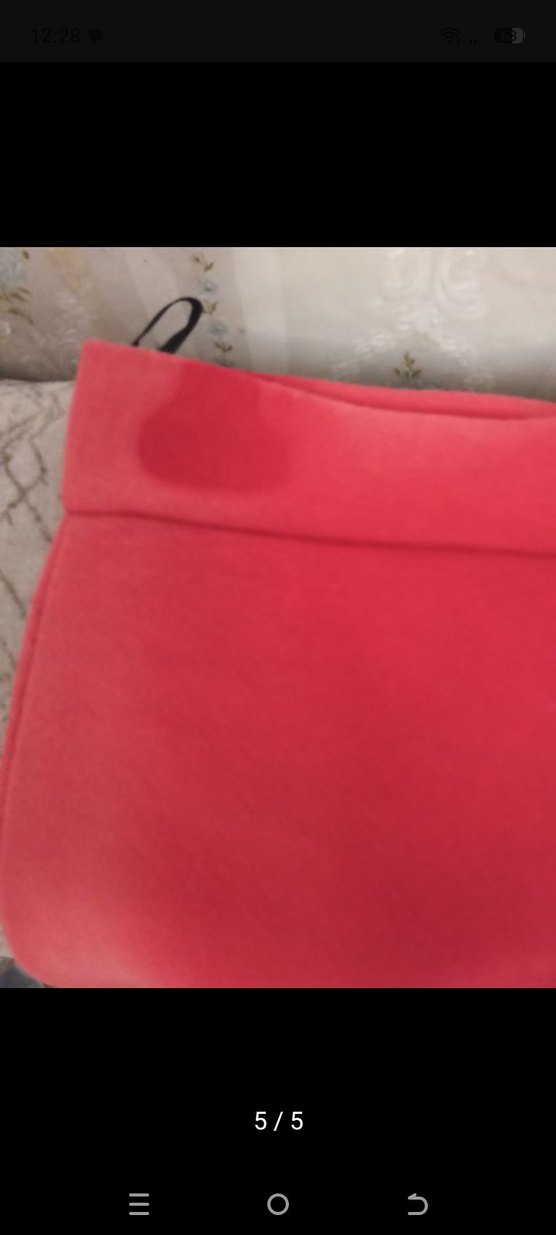 Kırmızı Drapeli Kadın Kalem Etek - Görsel 5