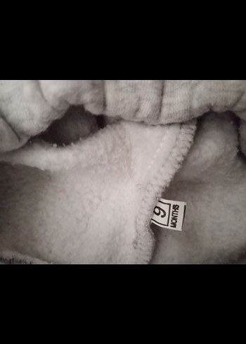 Kız Çocuk Gri Fitilli Eşofman Altı - Görsel 6