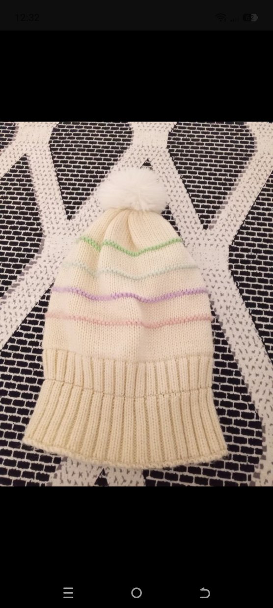 LCW Beyaz Örgü Yün Çocuk Bere - Görsel 2