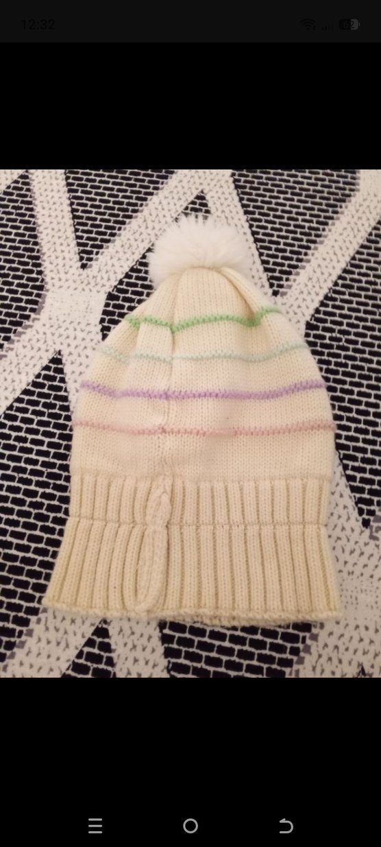 LCW Beyaz Örgü Yün Çocuk Bere - Görsel 4