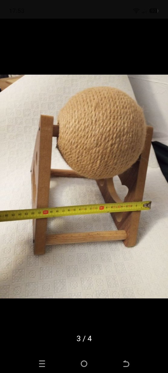 KEDİ TIRMALAMA TOPU - Görsel 3