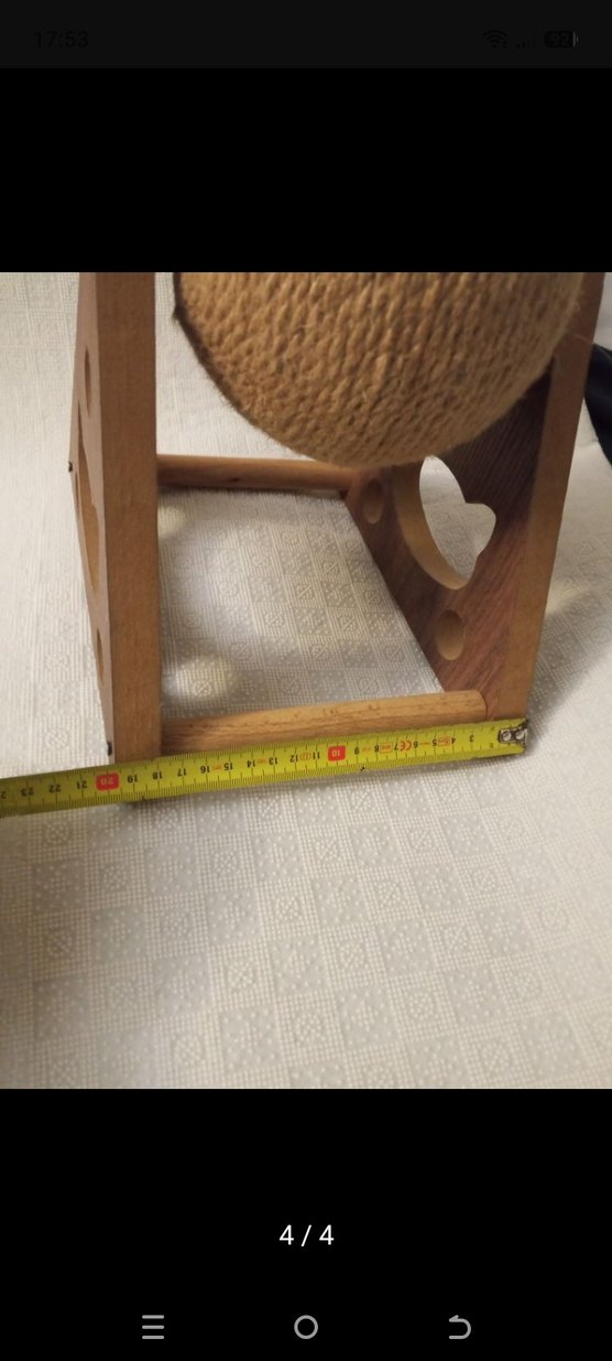 KEDİ TIRMALAMA TOPU - Görsel 4