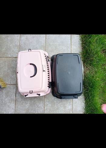 Pastel Pembe Taşınabilir Kedi Taşıma Kutusu - Görsel 3