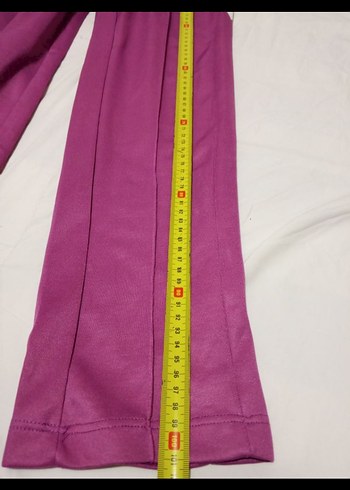 Fermuarlı Pembe Dar Kesim Kadın Eşofman - Görsel 3