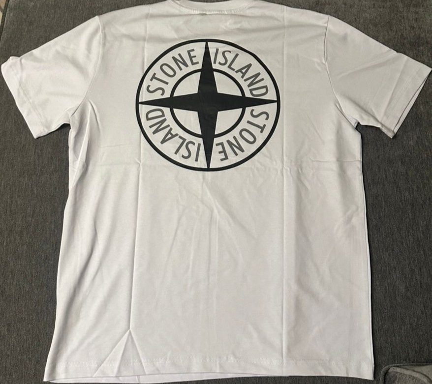 Stone Island Beyaz Tee - Görsel 2