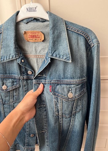 Mavi Düğmeli Kadın Denim Ceket - Görsel 2