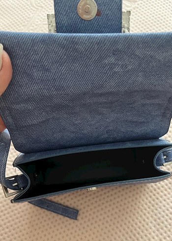 Mavi Denim Kadın Çanta Taşlı Tokalı - Görsel 3