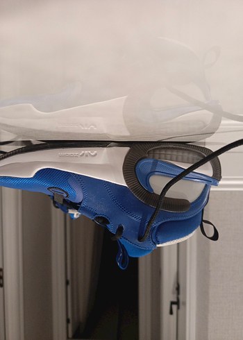 Mavi Spor Ayakkabı Velcro Bağcıklı - Görsel 3