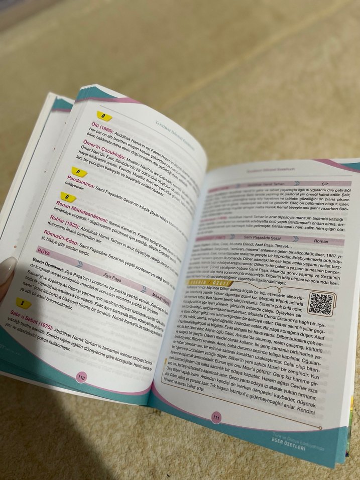 Türk ve Dünya Edebiyatı Eser Özetleri El Kitabı - Görsel 3