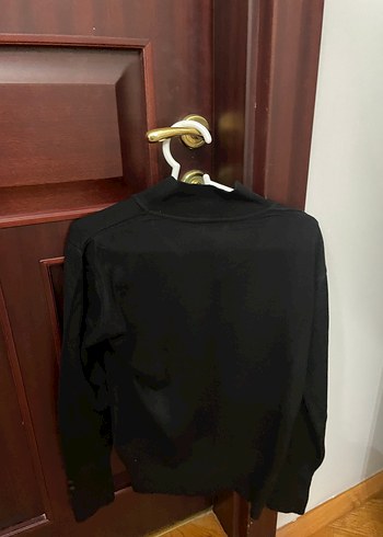 Kadın Siyah Yüksek Yakalı İnce Triko - Görsel 2