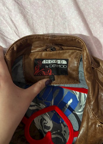 Derimod un orjınal erkek deri ceketi - Görsel 6