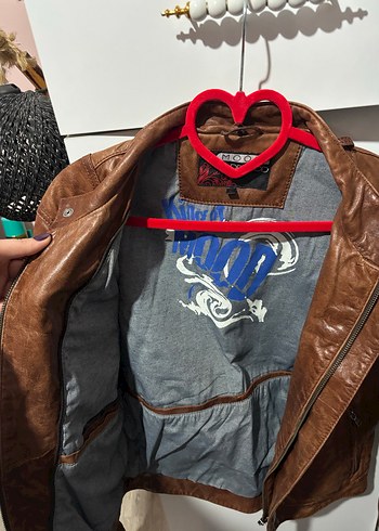 Derimod un orjınal erkek deri ceketi - Görsel 5