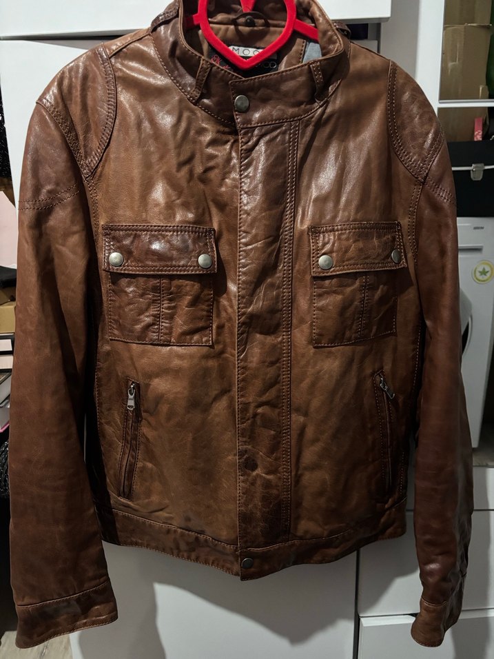 Derimod un orjınal erkek deri ceketi - Görsel 3