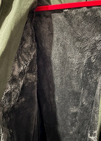 Kadın S beden kürklü kaban - Görsel 2