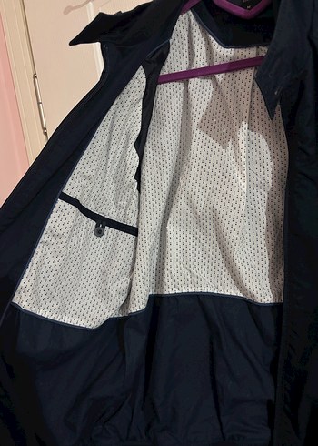 Erkek lacivert keten mont - Görsel 3