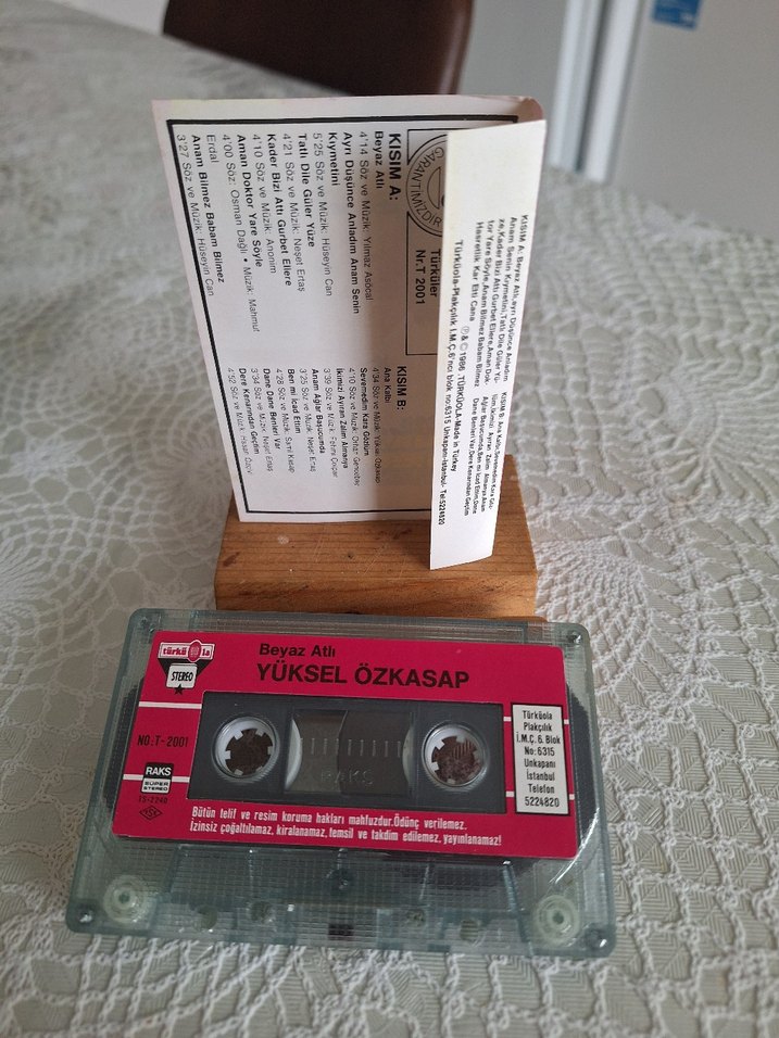 Yüksel Özkasap - Beyaz Atlı Kaset - Görsel 2