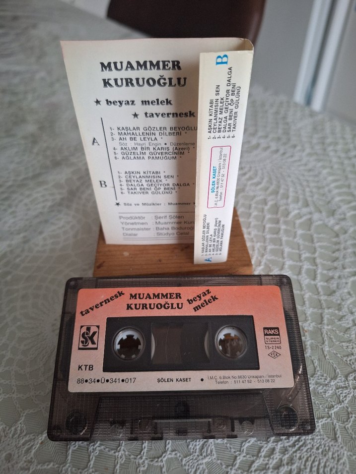 Muammer Kuruoğlu Beyaz Melek Kaset - Görsel 2