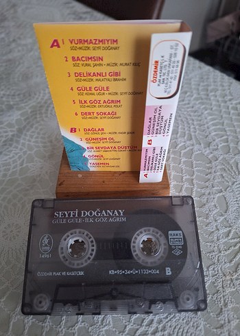 Seyfi Doğanay '95 Kaset - Güle Güle - Görsel 2
