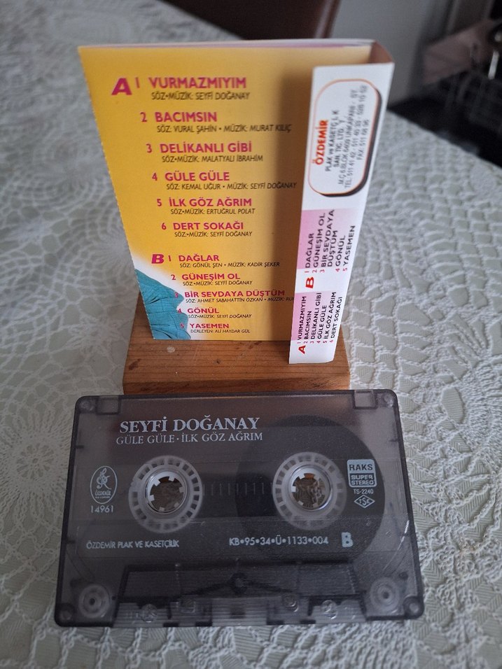 Seyfi Doğanay '95 Kaset - Güle Güle - Görsel 2