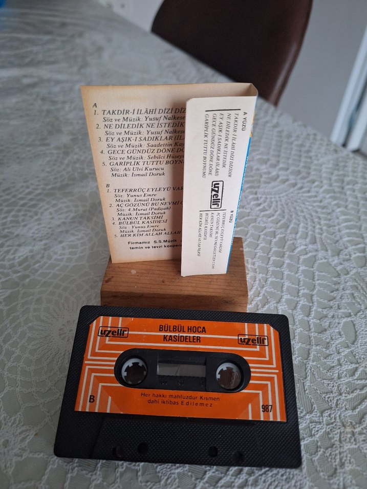 Bülbül Hoca - Kasideler Kaset - Görsel 2