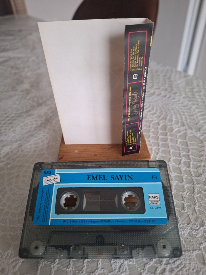 Emel Sayın - Rak Kaset Albümü - Görsel 2