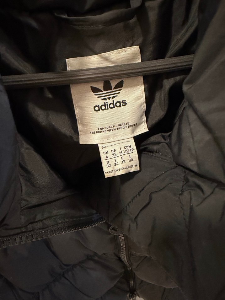 Adidas kaz tüyü Crop mont - Görsel 4