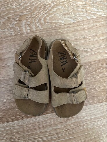 Zara Zara süet sandalet 24 numara