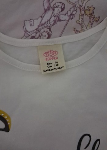 Kız Çocuk Sarı Çiçek Desenli Pamuk Elbise - Görsel 4