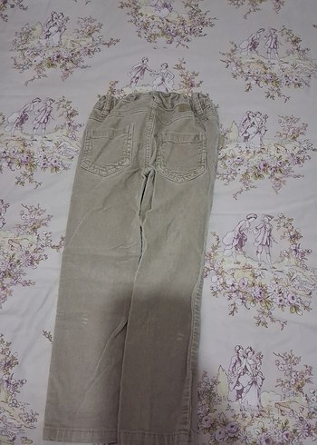 Bej Erkek Çocuk Regular Fit Denim Pantolon - Görsel 4