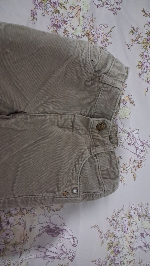 Bej Erkek Çocuk Regular Fit Denim Pantolon - Görsel 2