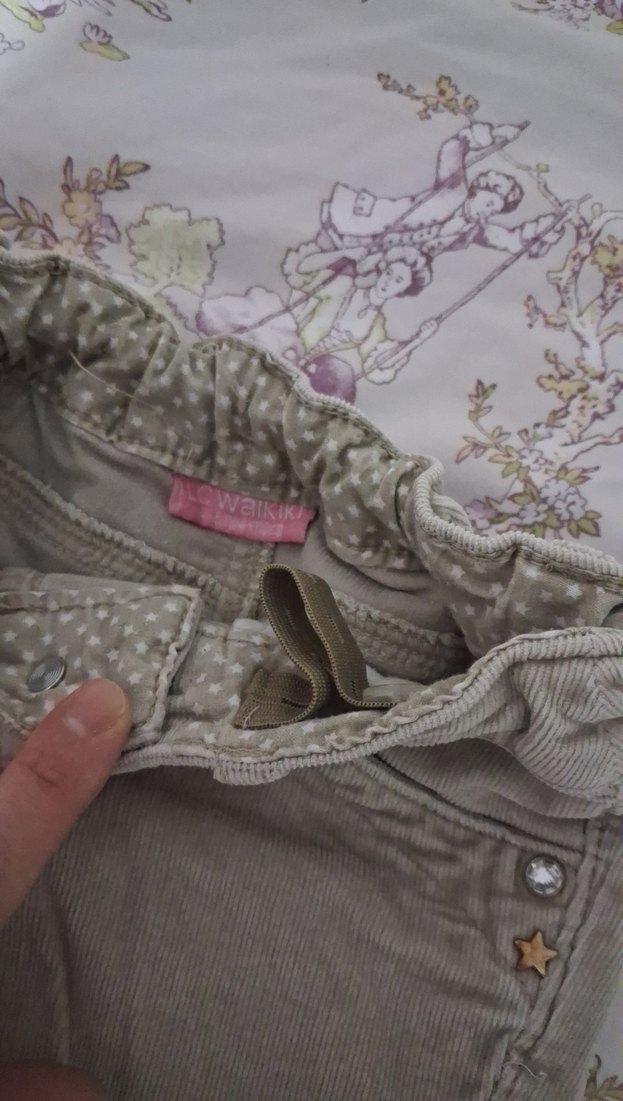 Bej Erkek Çocuk Regular Fit Denim Pantolon - Görsel 3