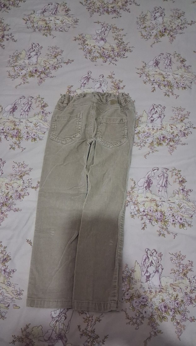 Bej Erkek Çocuk Regular Fit Denim Pantolon - Görsel 4