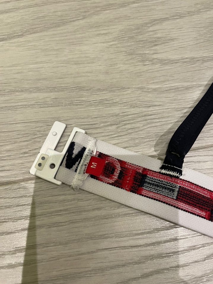 Tommy Jeans Kırmızı Siyah İpli Bikini - Görsel 3