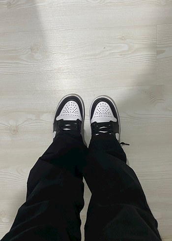 Siyah Regular Fit kanvas kot pantolon - Görsel 3