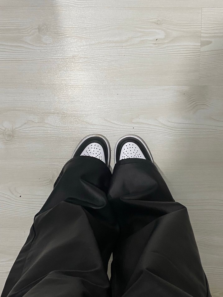 Siyah Deri Maxi Kadın Pantolon - Görsel 3