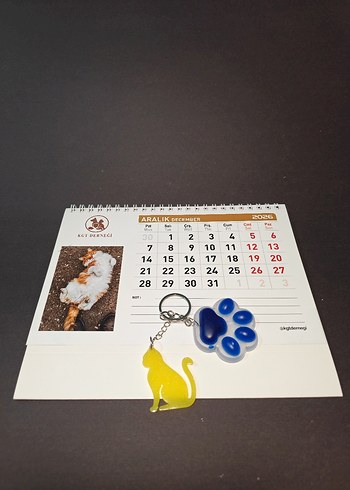 Pembe Kedi ve Patik Anahtarlık - Görsel 5