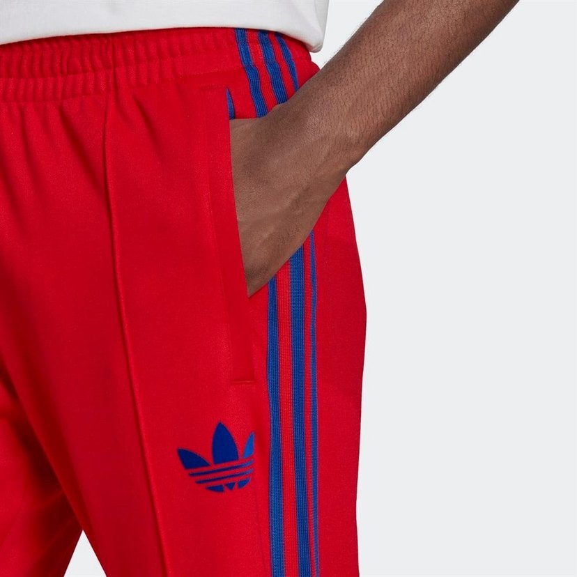 Adidas etiketli , Kırmızı Bağcıklı  Spor Pantolonu eşofman altı - Görsel 3