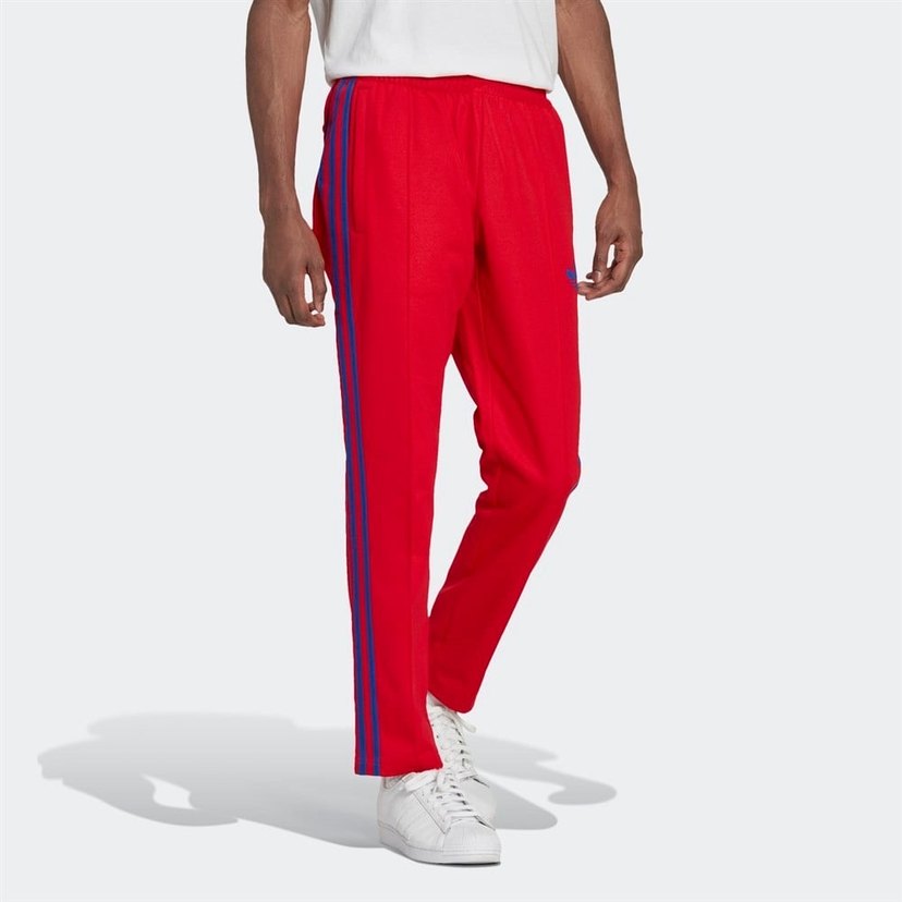 Adidas etiketli , Kırmızı Bağcıklı  Spor Pantolonu eşofman altı - Görsel 5