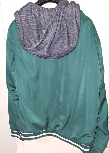 Lcw Yeşil Gri Çift Taraflı Erkek Midi Ceket - Görsel 2