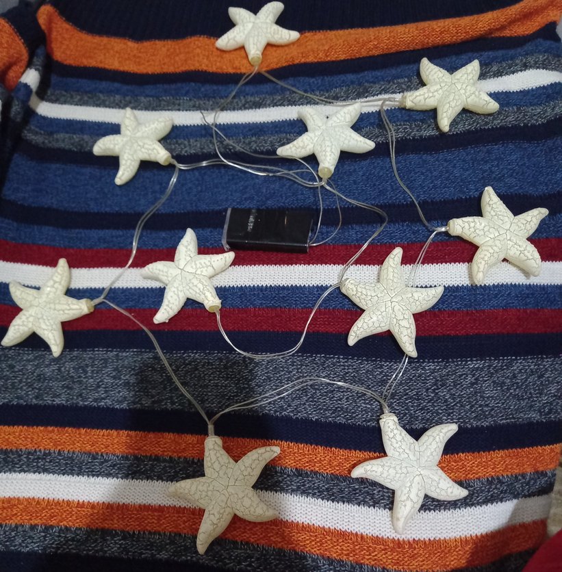 Yıldız Şeklinde Renkli Dekoratif Işık - Görsel 2