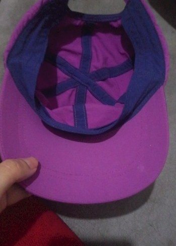 Mor ve Mavi Kadın Spor Şapka - Görsel 3