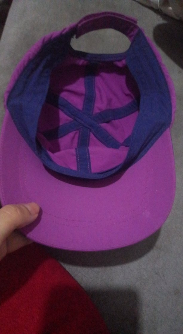 Mor ve Mavi Kadın Spor Şapka - Görsel 3