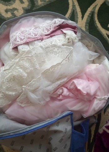 Pembe Dantel Detaylı Kız Çocuk Elbise - Görsel 3