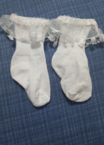 Kız Çocuk Beyaz Dantel İşlemeli Elbise - Görsel 4