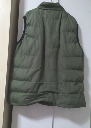 Fermuarlı Yeşil Erkek Yelek - Görsel 2